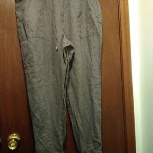 Ellen Tracy XL Linen Joggers!!